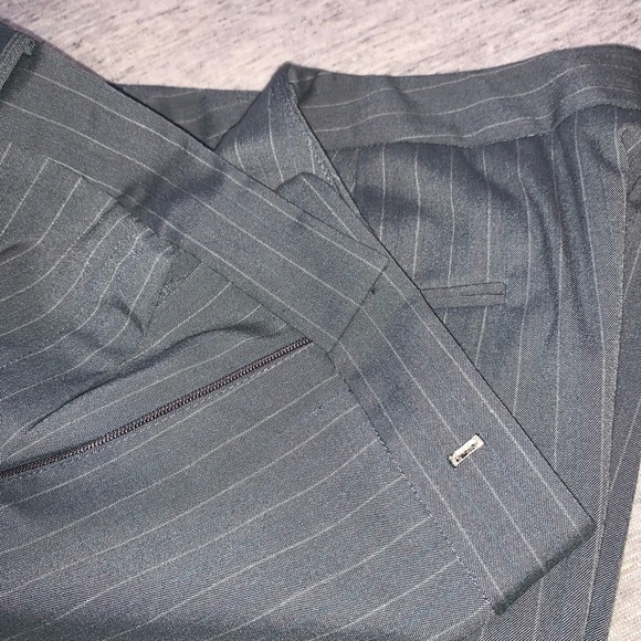 Plus Size Pinstripe Calvin Klein Suit - Picture 10 of 16